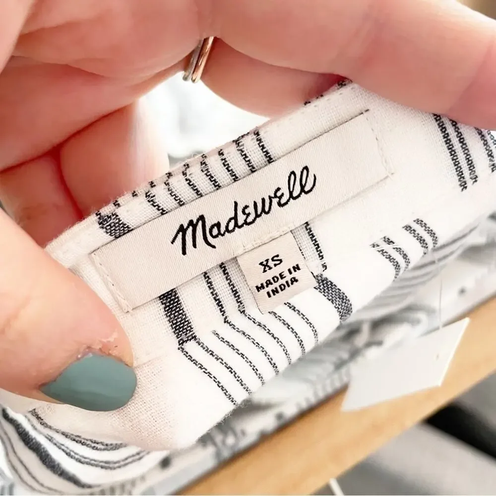 Madewell gray white